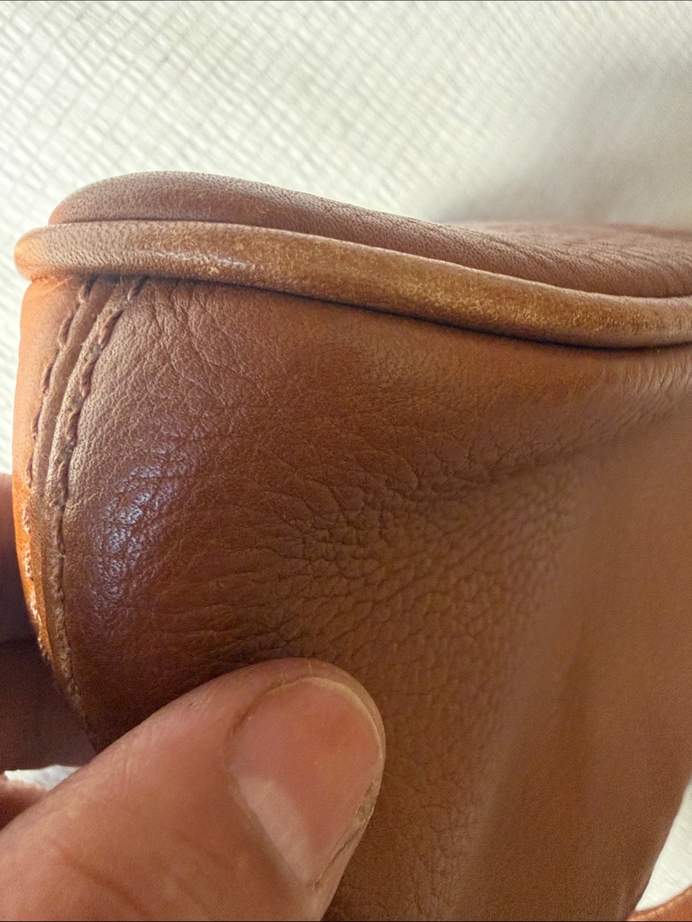 COACH 4918 MADE IN USA 🇺🇸 Classic COGNAC Leather Crossbody Bag - Picture 14 of 17